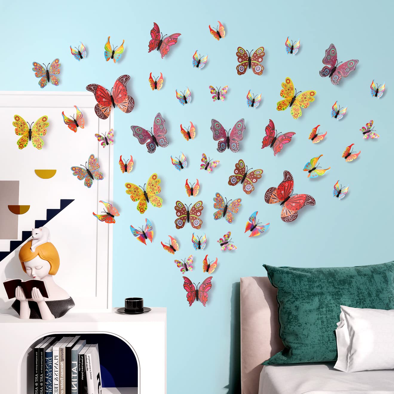 LiveGallery wall stickers for classrooms with playful decor options.