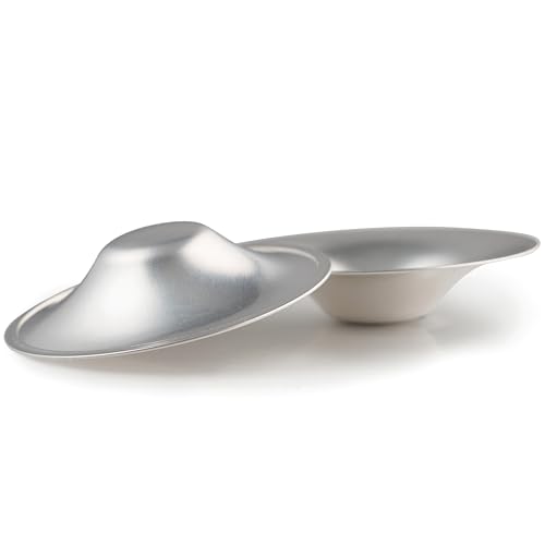 Livella Silver Nursing Cups nickel-free 999 silver for comfortable wear.