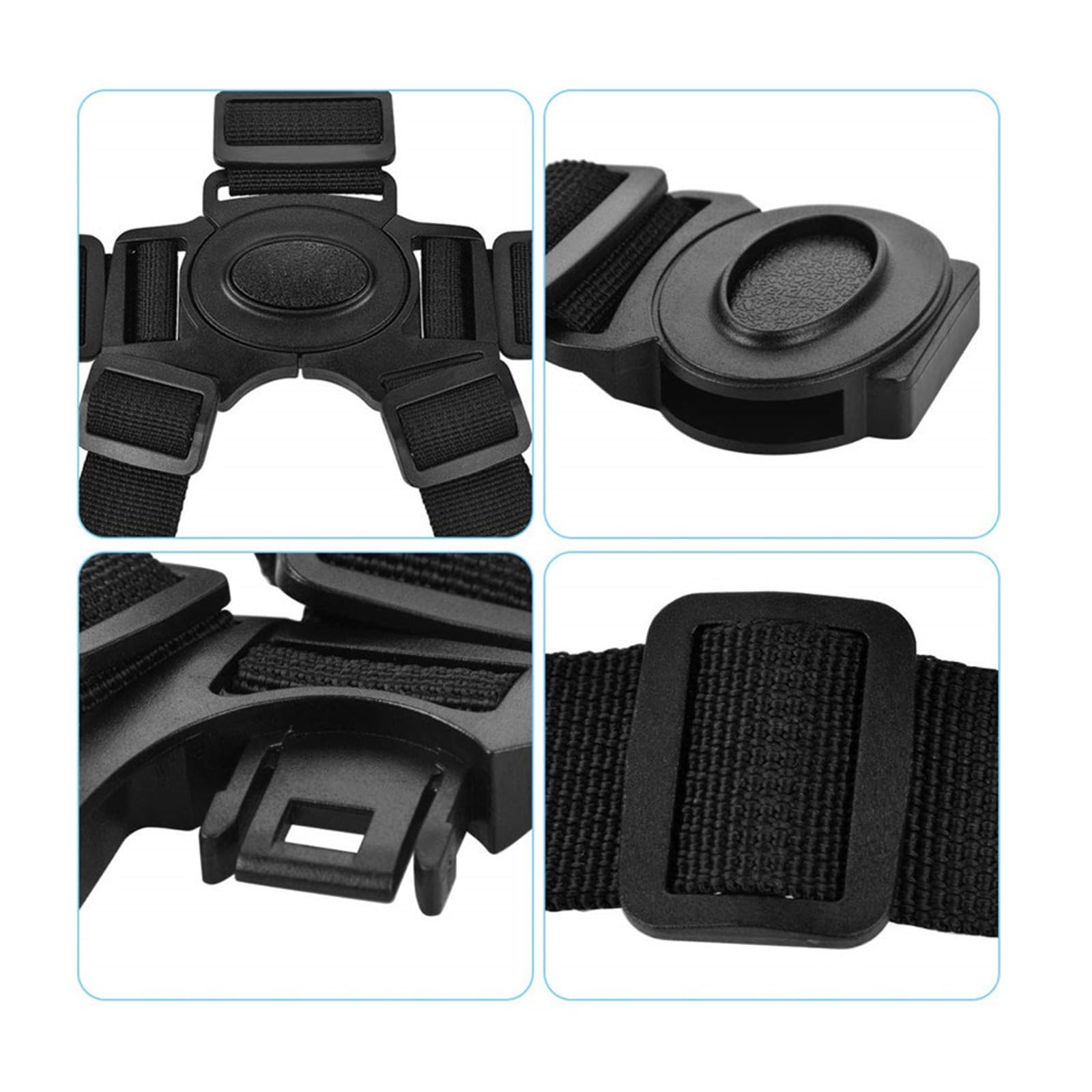 LiXiongBao compact-foldable harness folds easily, fits in a diaper bag