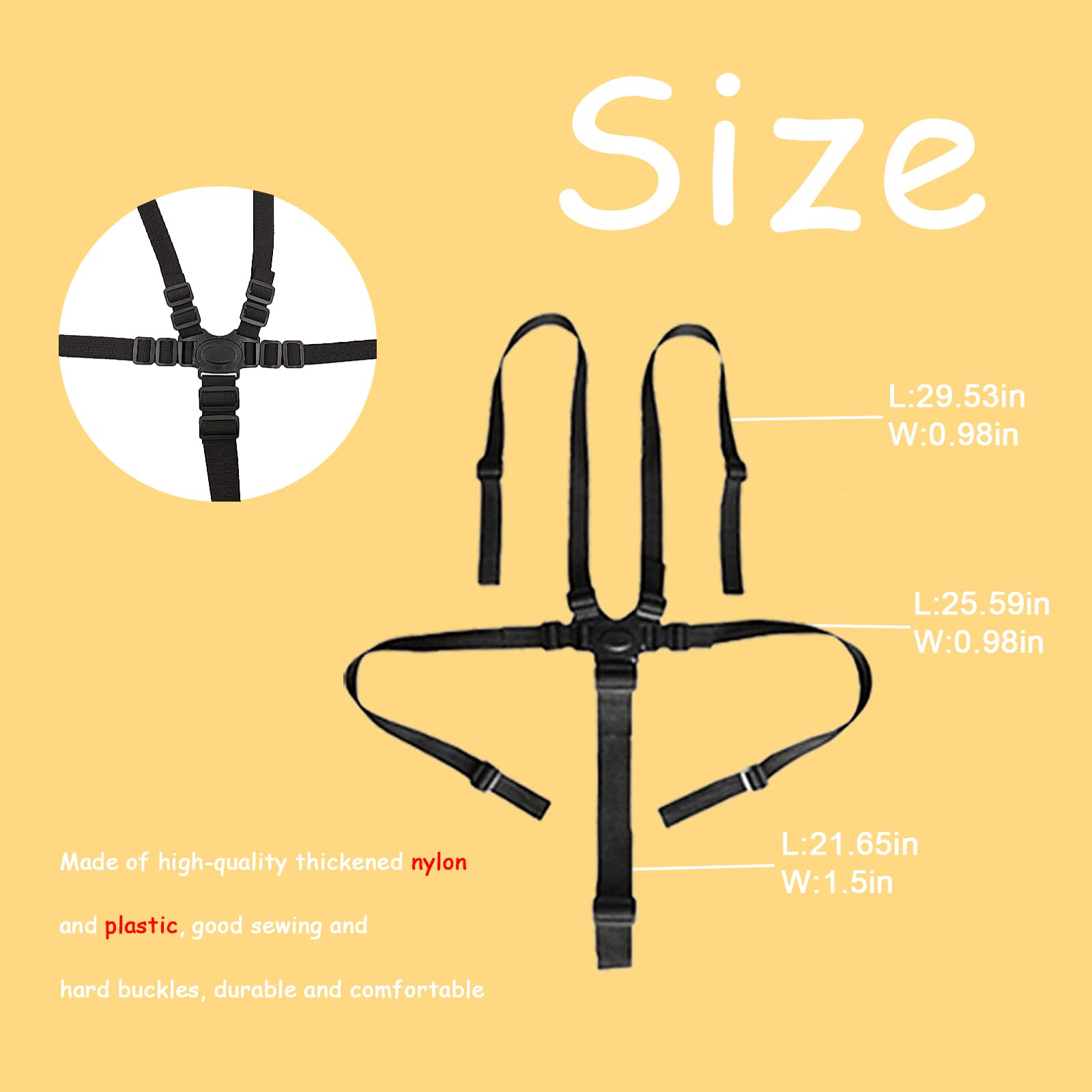 LiXiongBao easy-installation harness quick setup for busy parents on the go