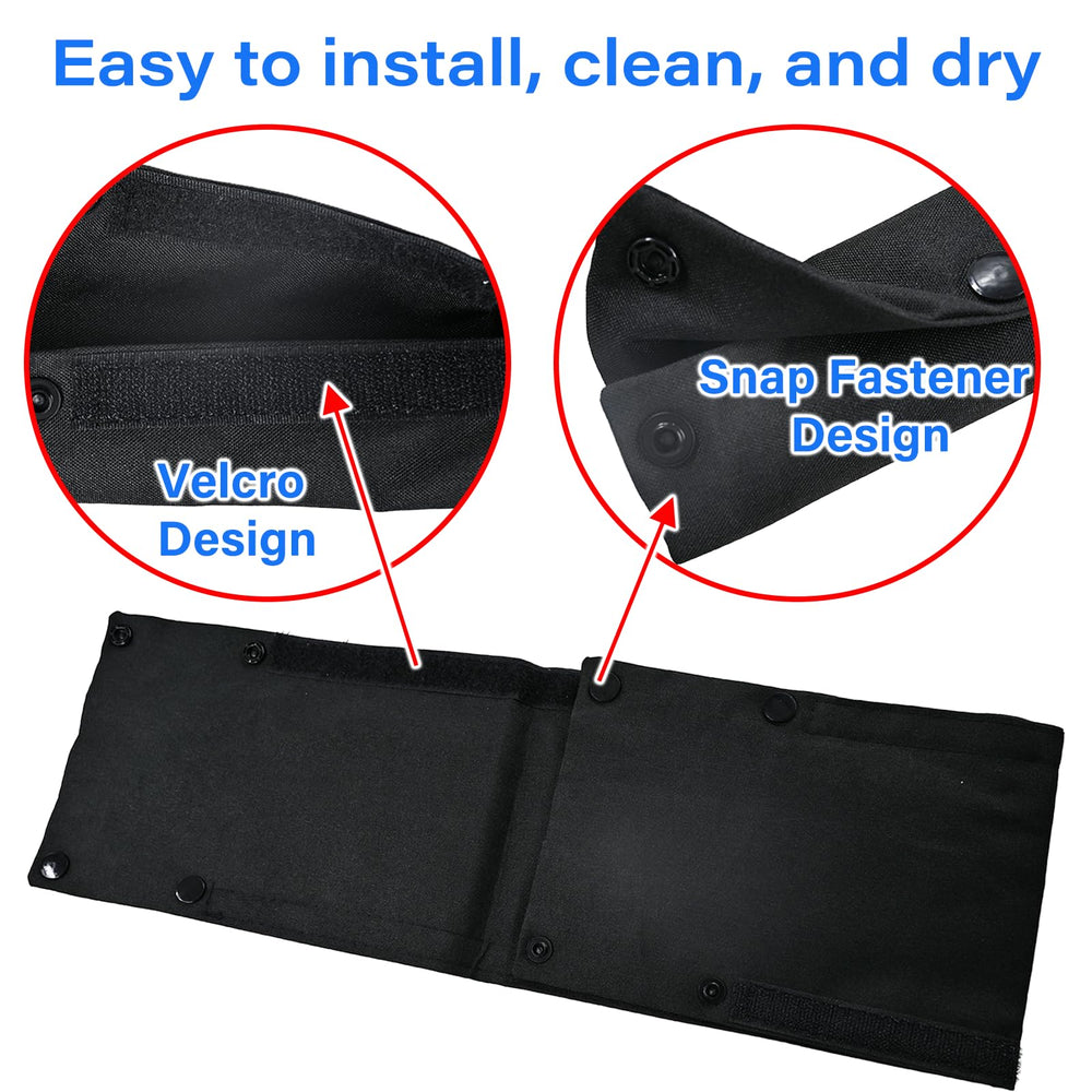 LiXiongBao pram handle protector pack emphasizes easy cleaning and maintenance.