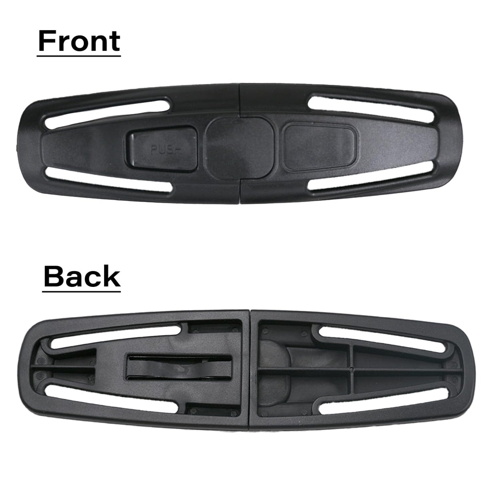 LiXiongBao seat chest buckle on booster demonstrates secure locking