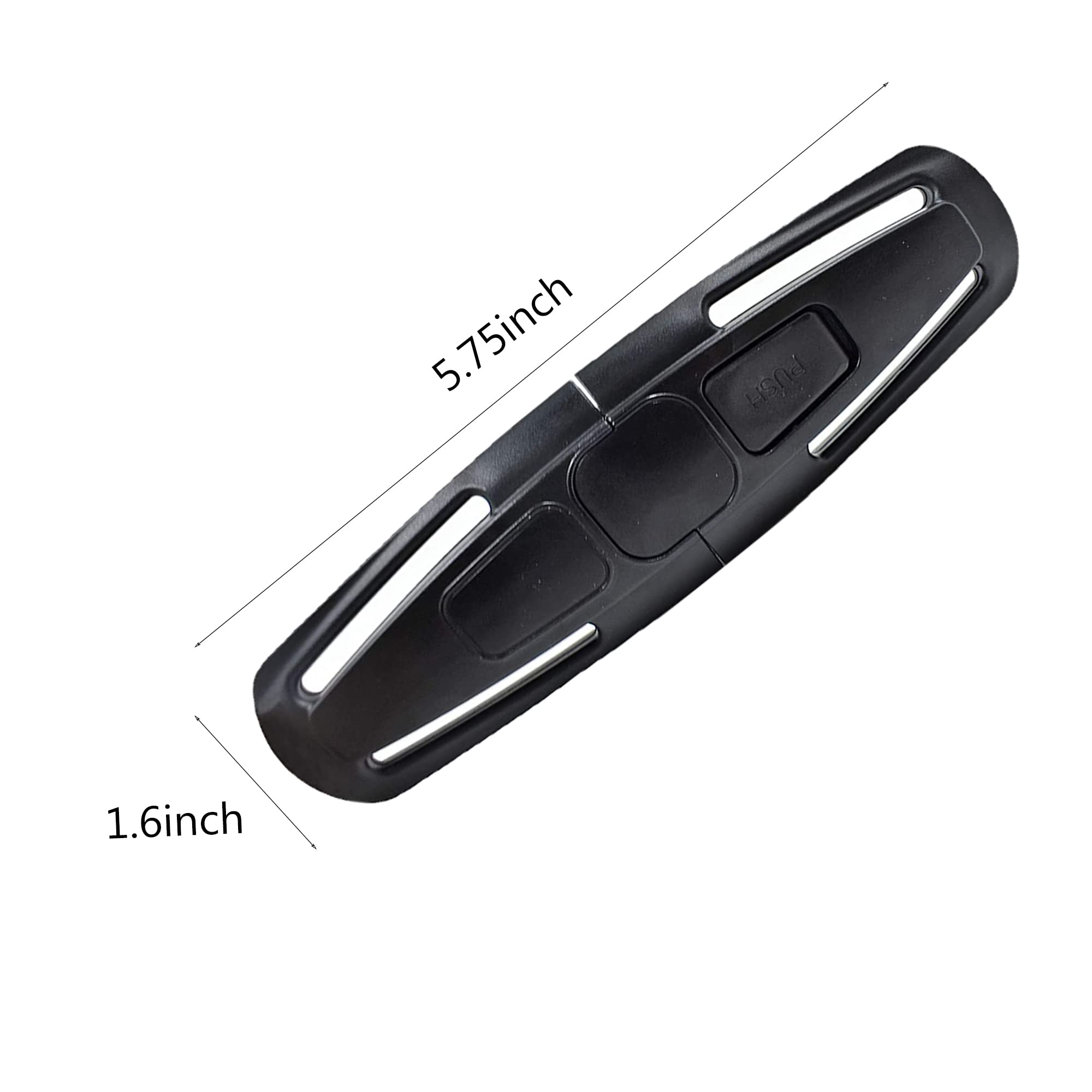 LiXiongBao chest buckle close-up highlights durable nylon construction