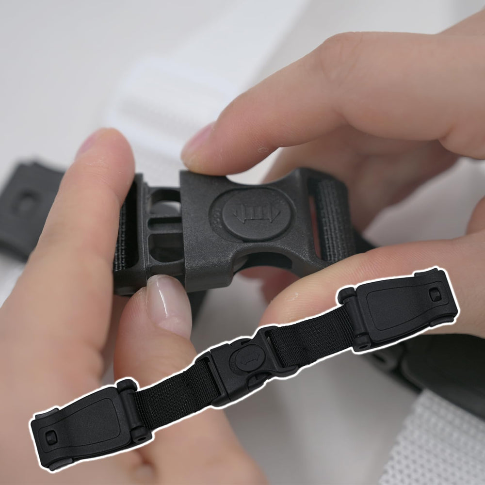 LiXiongBao adjustable buckle length from 6.69 to 8.35 inches