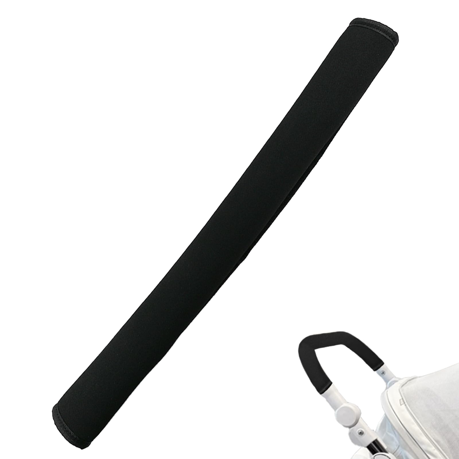 LiXiongBao stroller handle cover assembly view for easy installation and fit.