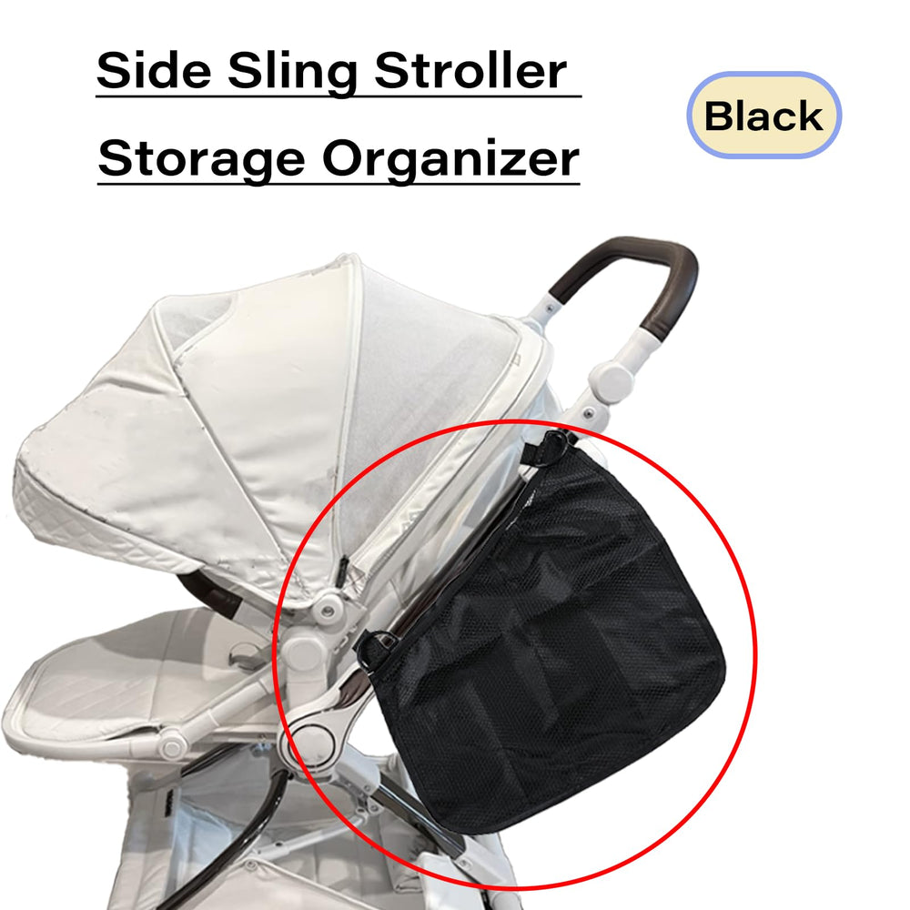 LiXiongBao mesh net on stroller showing contents at a glance for fast selection