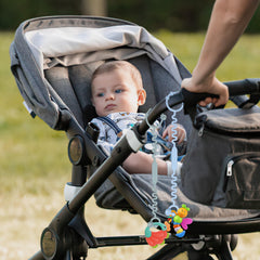 LJOWJVA Toy Straps bottle holder attaches to carriers for easy feeding access
