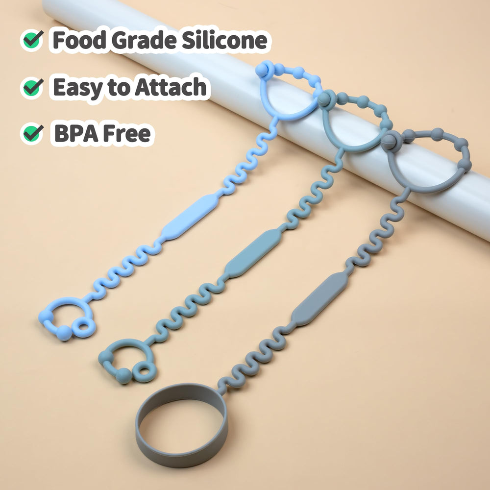 LJOWJVA Toy Straps blue wavy design adds visual interest and sensory appeal