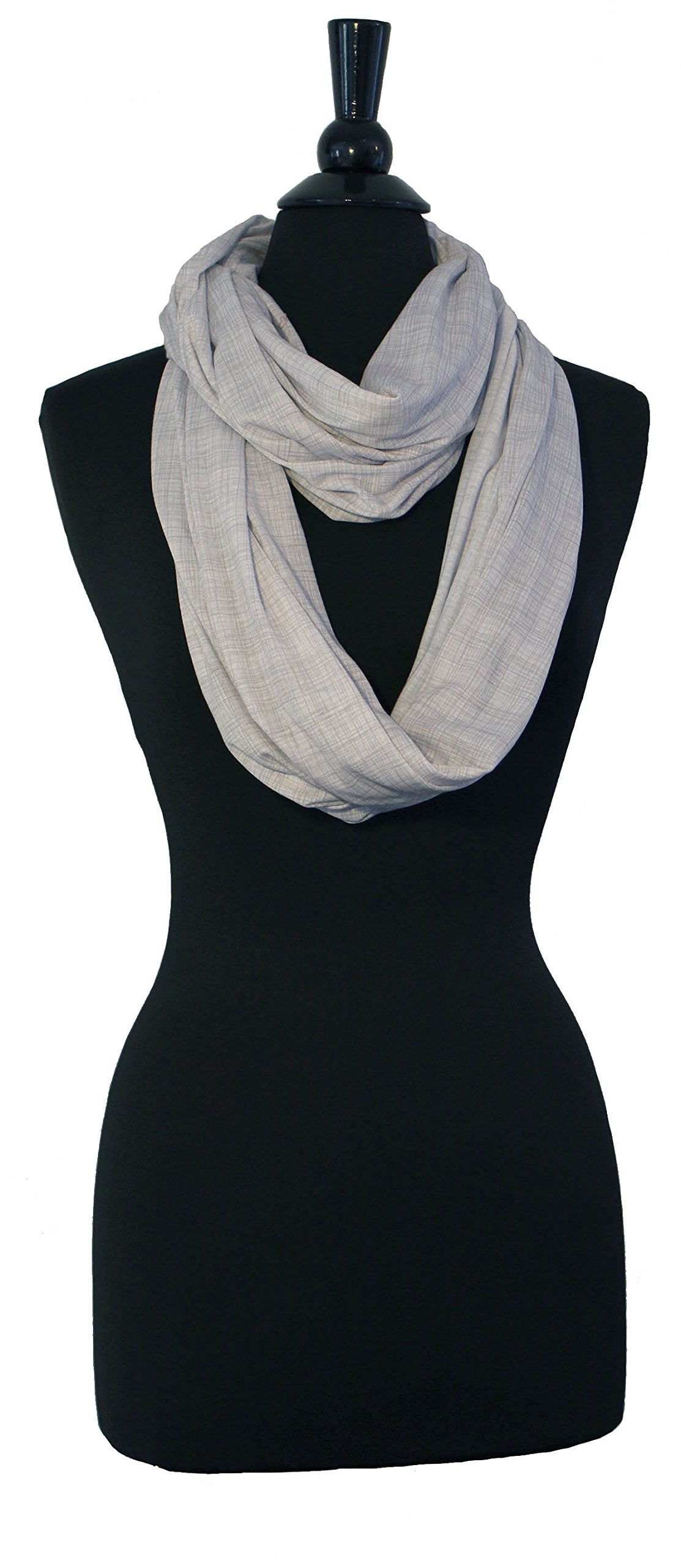 LK Baby Infinity Nursing Scarf is lightweight and breathable for on-the-go use.