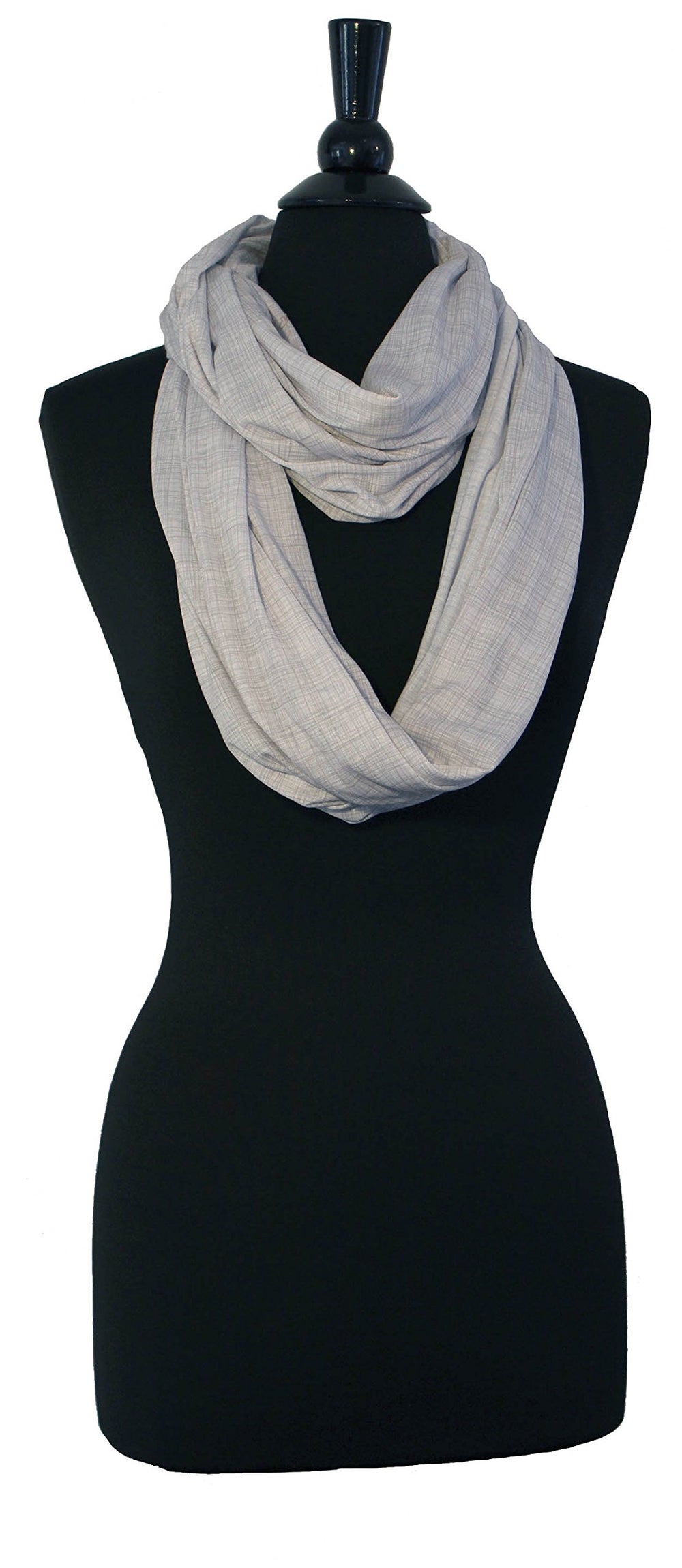LK Baby Infinity Nursing Scarf is lightweight and breathable for on-the-go use.