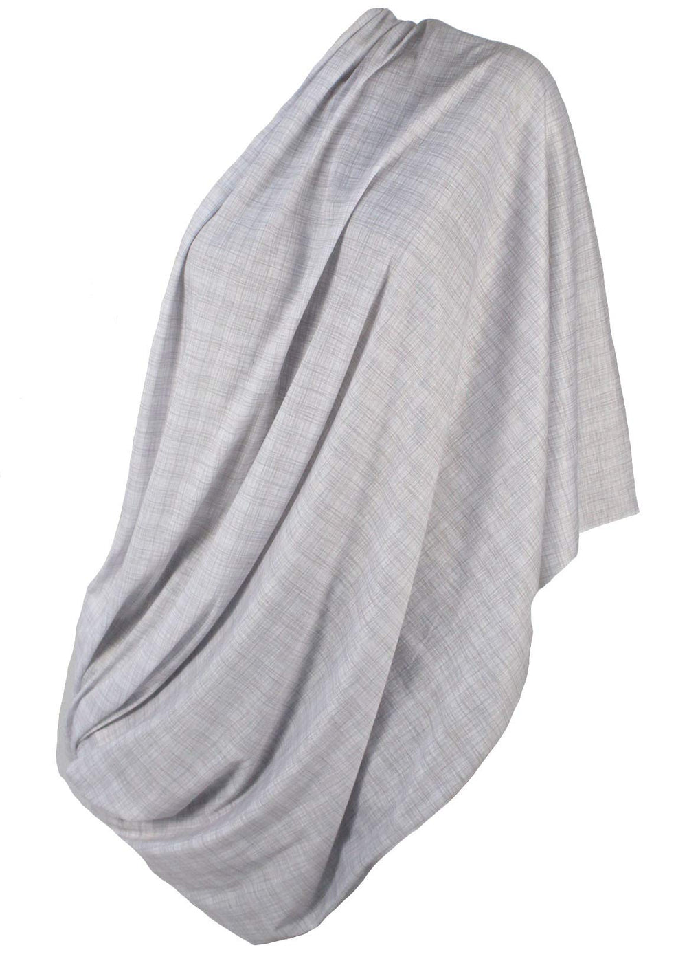 LK Baby Infinity Nursing Scarf worn by a mom for discreet privacy during feeding.