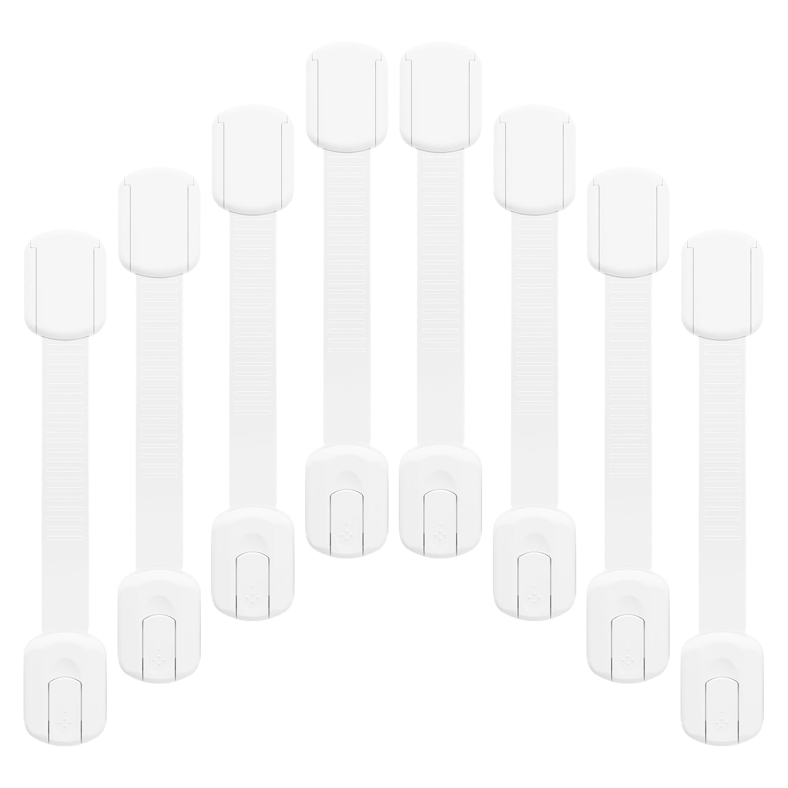 LKbeuuu cabinet locks 8pcs packaging displays complete safety kit for homes