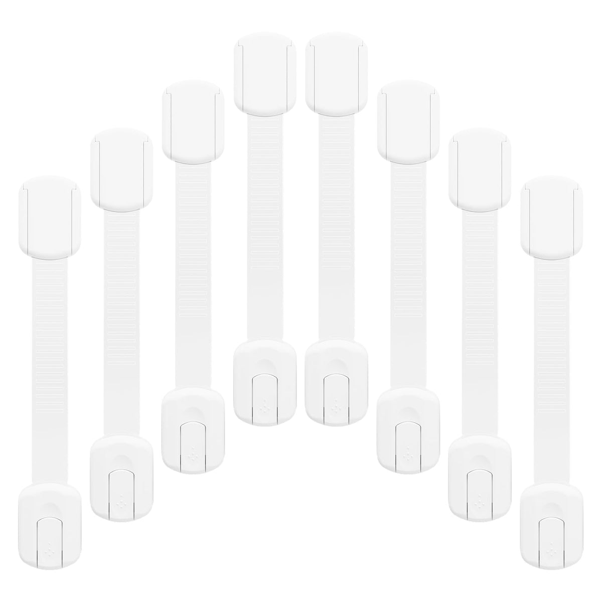 LKbeuuu cabinet locks 8pcs packaging displays complete safety kit for homes