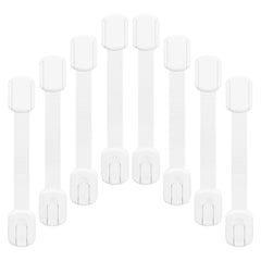 LKbeuuu cabinet locks 8pcs packaging displays complete safety kit for homes