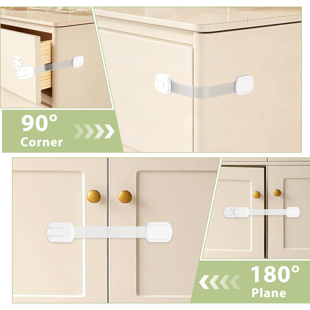 LKbeuuu cabinet locks removal process shows residue free detachment