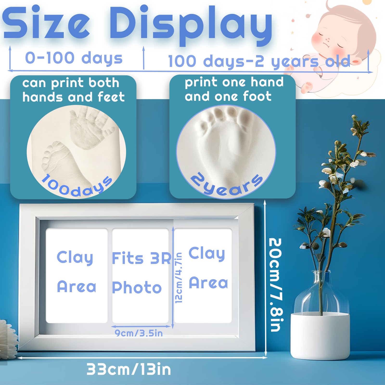 LKEXMD baby-safe clay ensures gentle printing on delicate skin