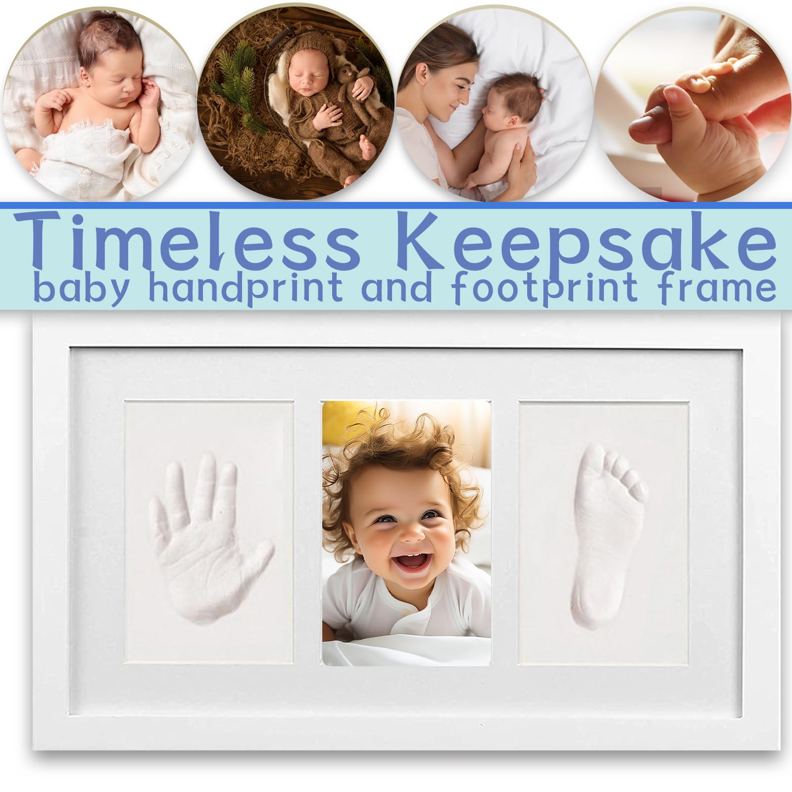 LKEXMD memory display brightens nursery decor and preserves milestones