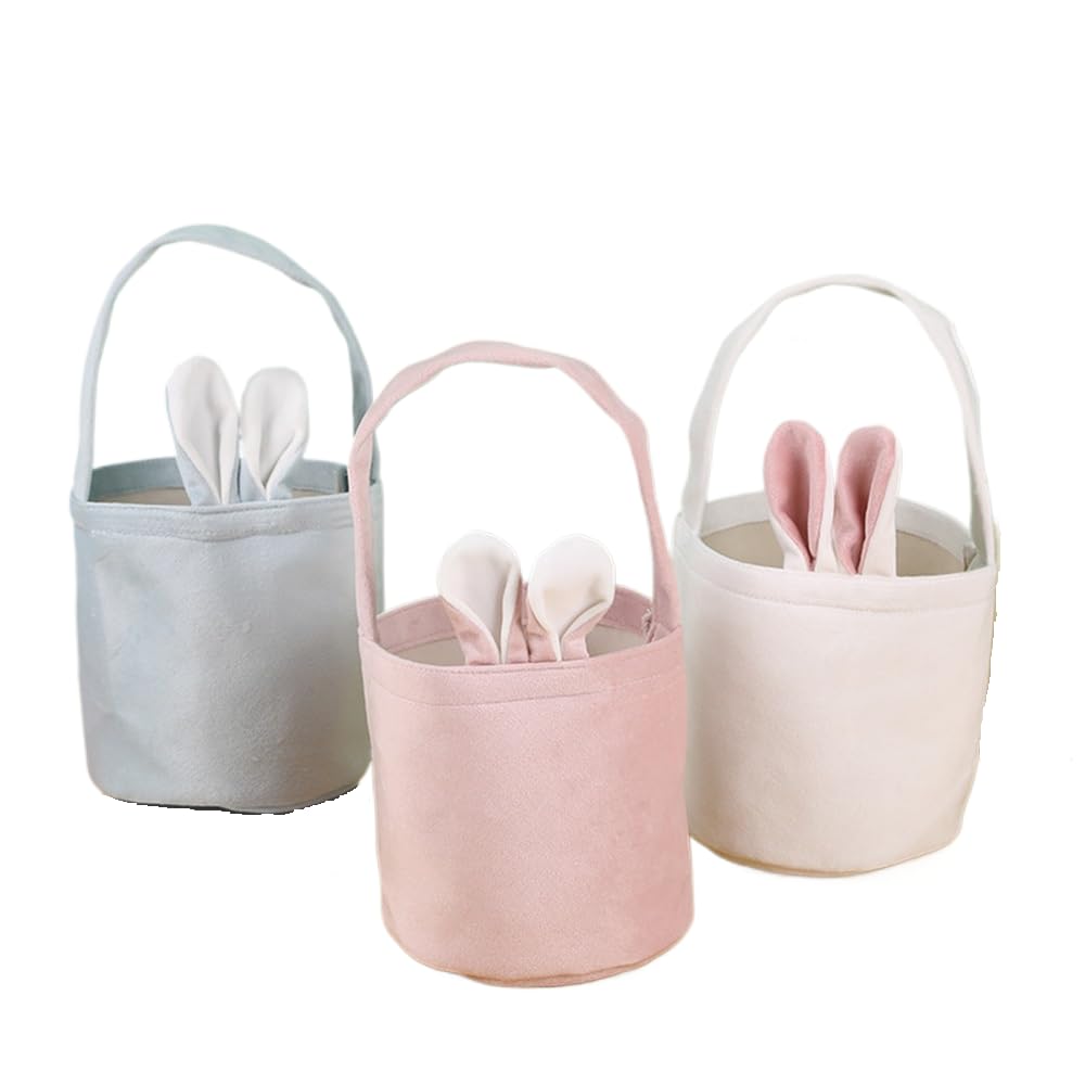 LKQBBSZ cloth Easter basket with foldable design and carrying handle.