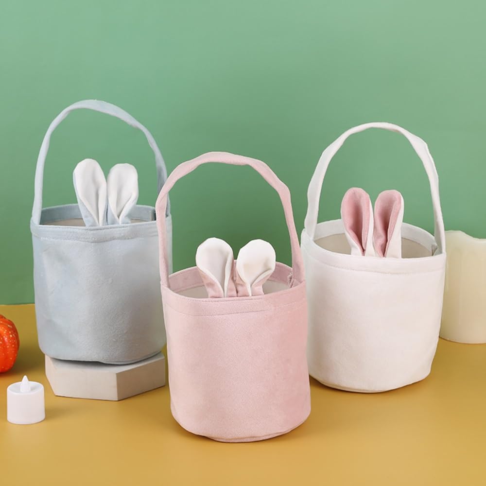 LKQBBSZ storage basket for eggs, candies, and small gifts in pink.