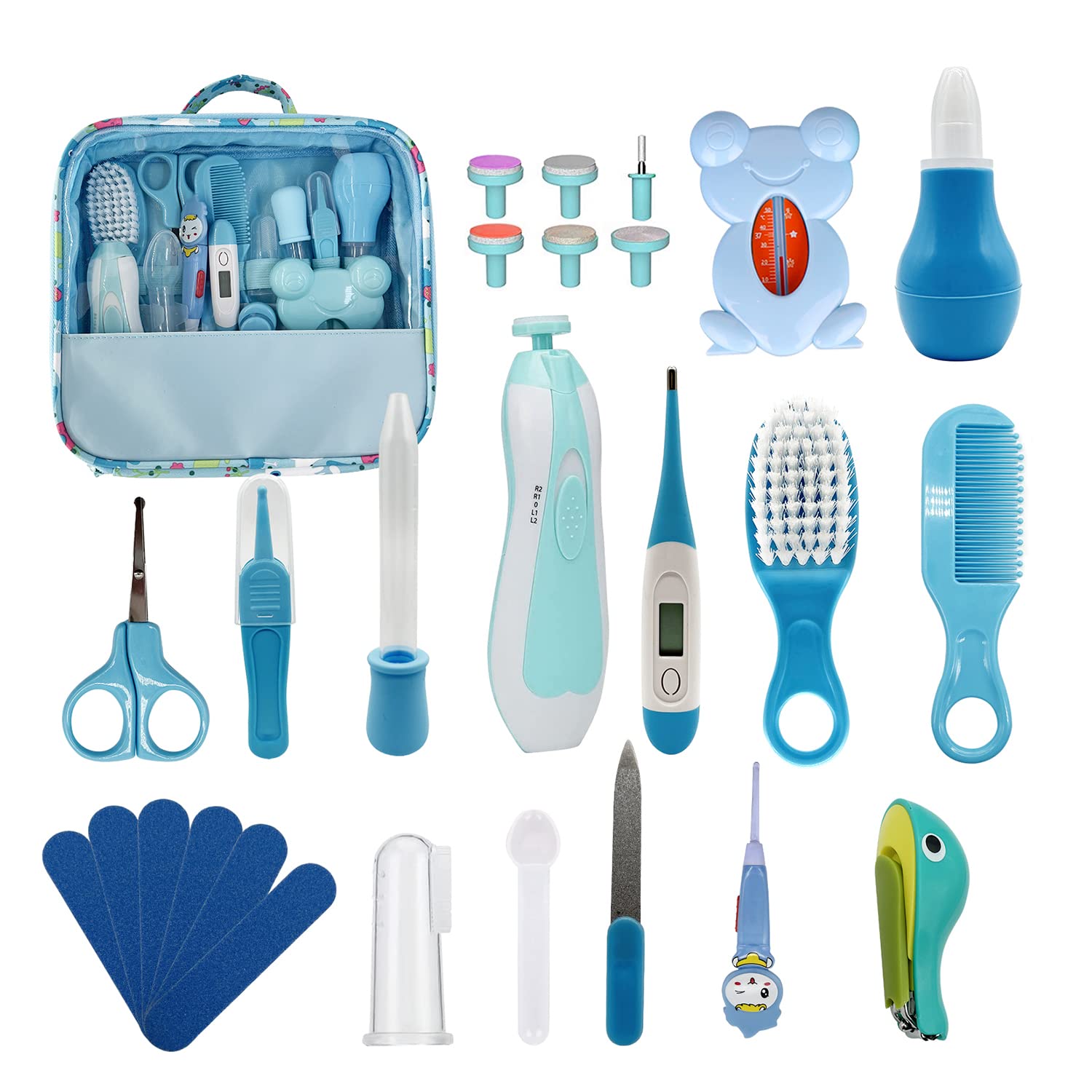 LLbucuo baby healthcare kit packaging showcases all-in-one care for newborns.
