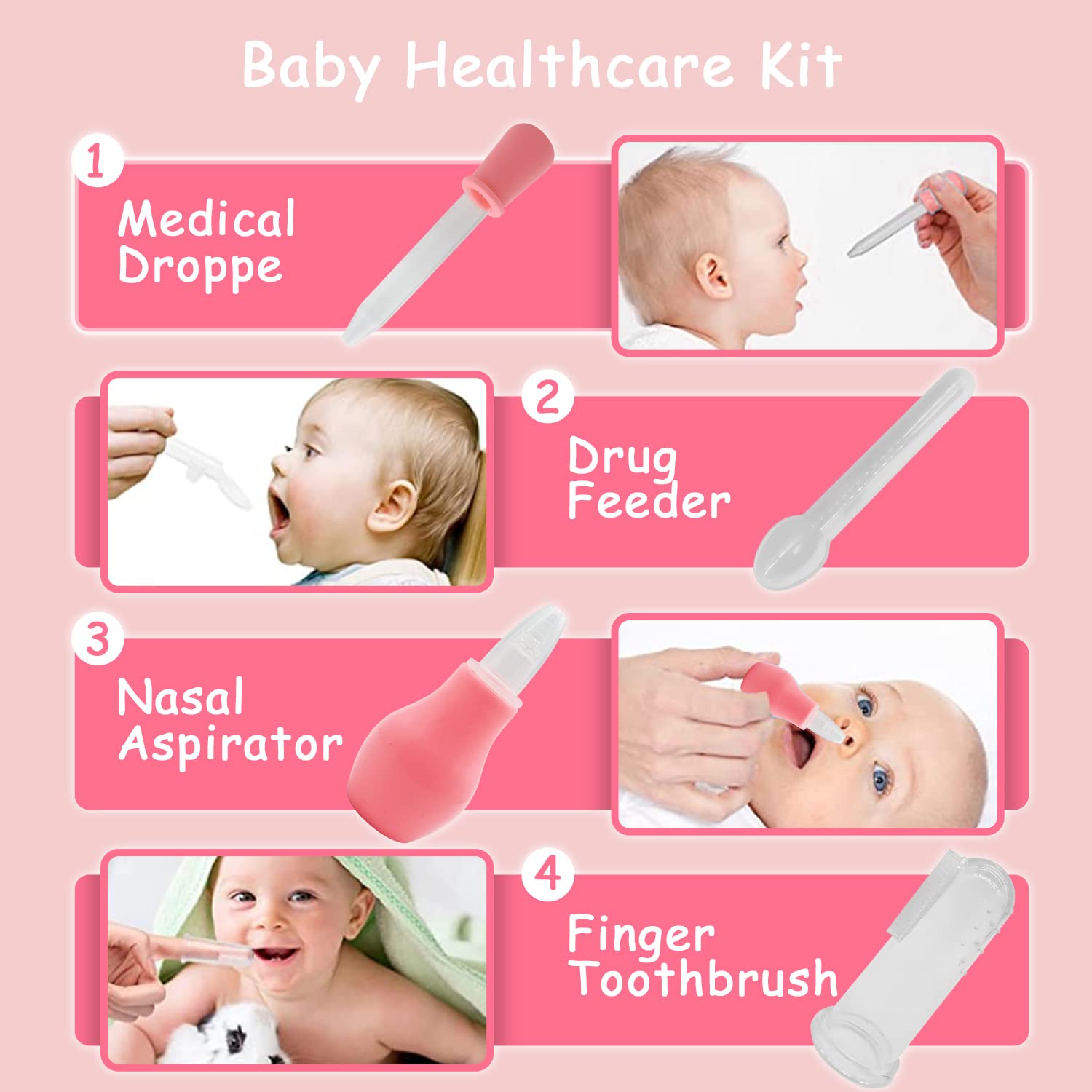 LLbucuo nasal aspirator use demonstrates gentle nasal care