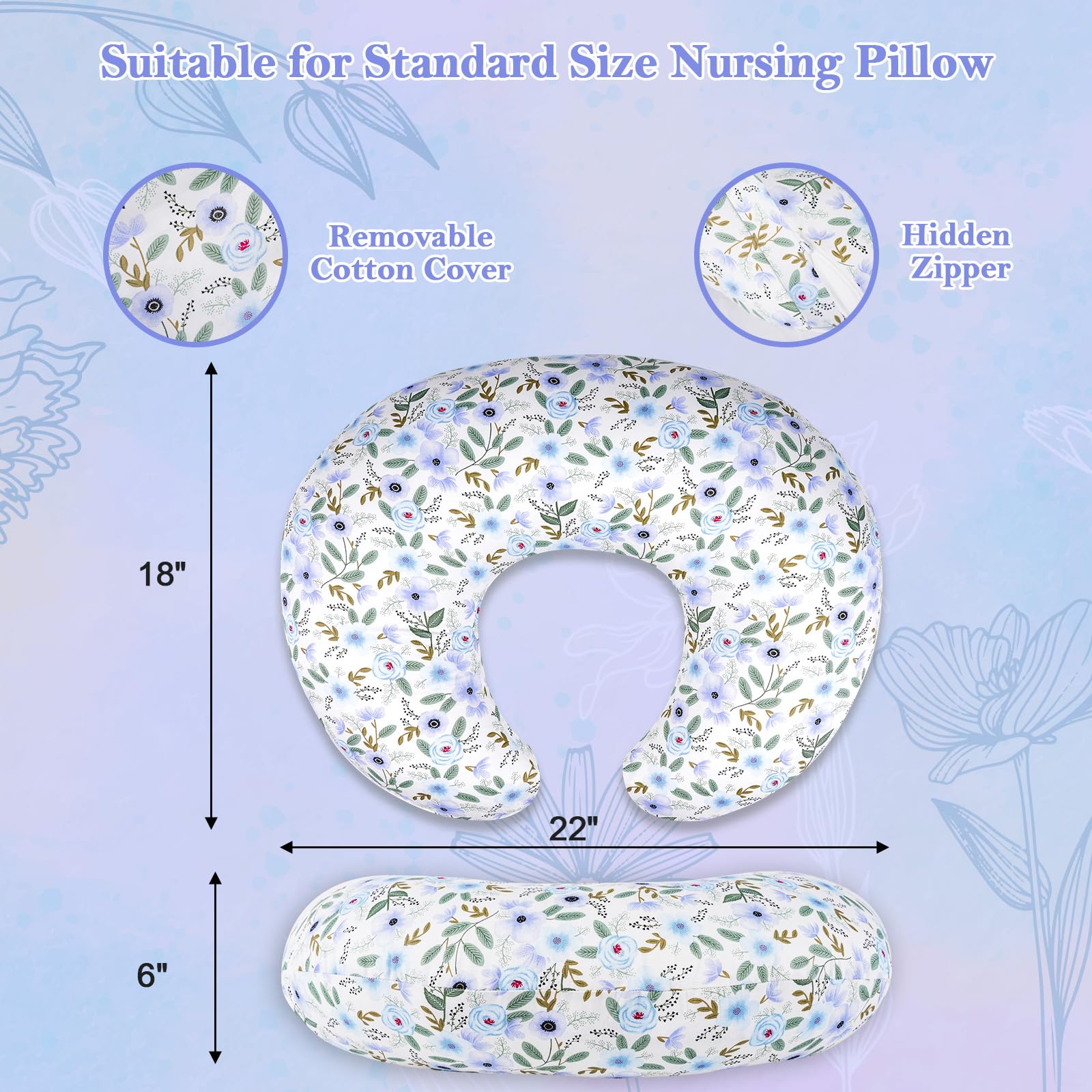 LLCJYYCY pillow cover machine washable with no shrinkage or fading promises durability.