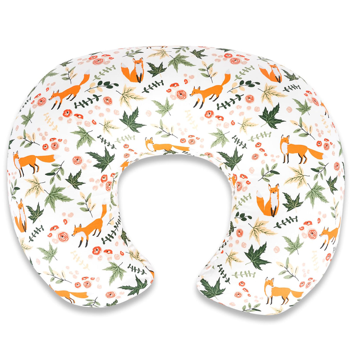 LLCJYYCY nursing pillow in C-shape supports comfortable feeding sessions