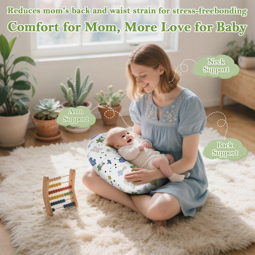 LLCJYYCY Removable hypoallergenic cover is machine washable for easy care.