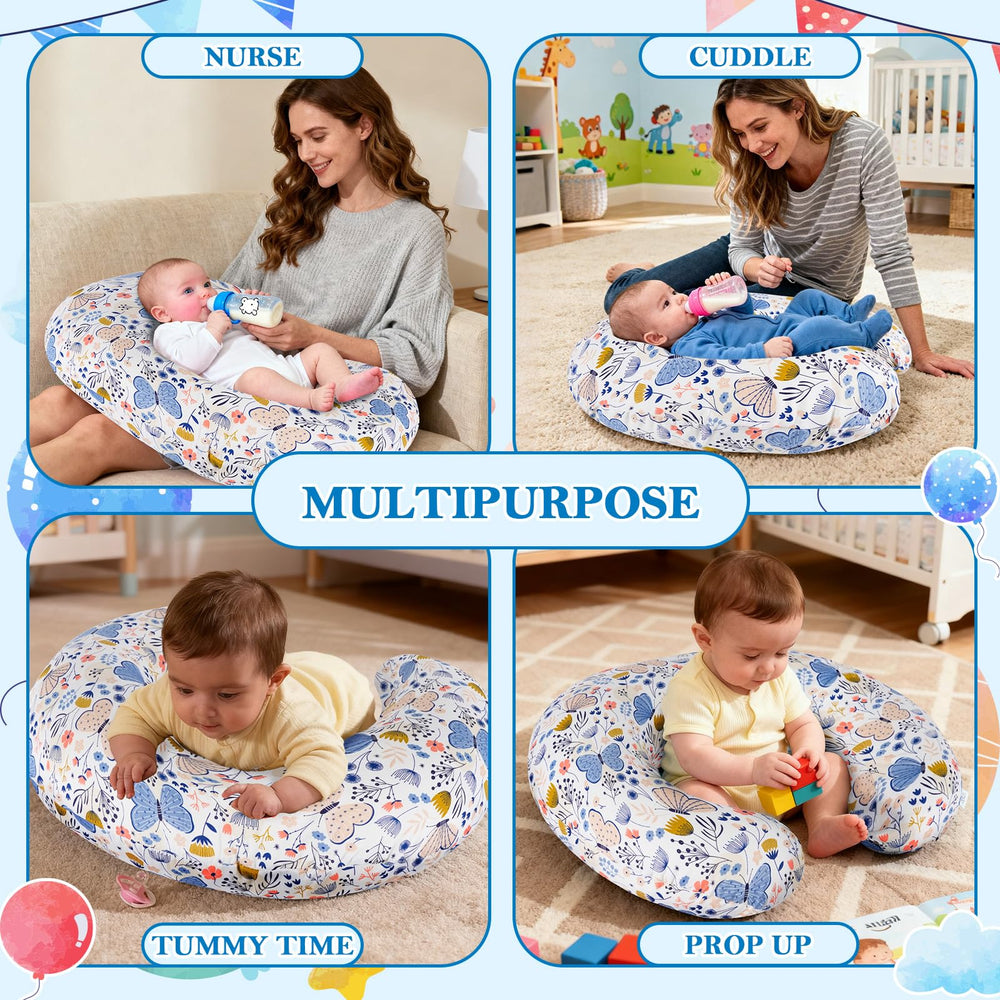 LLCJYYCY Nursing Pillow universal-fit design hugs you for gap-free support.