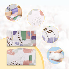 LLHQAMT cushion pattern in light color print adds cheerful charm to mealtimes.