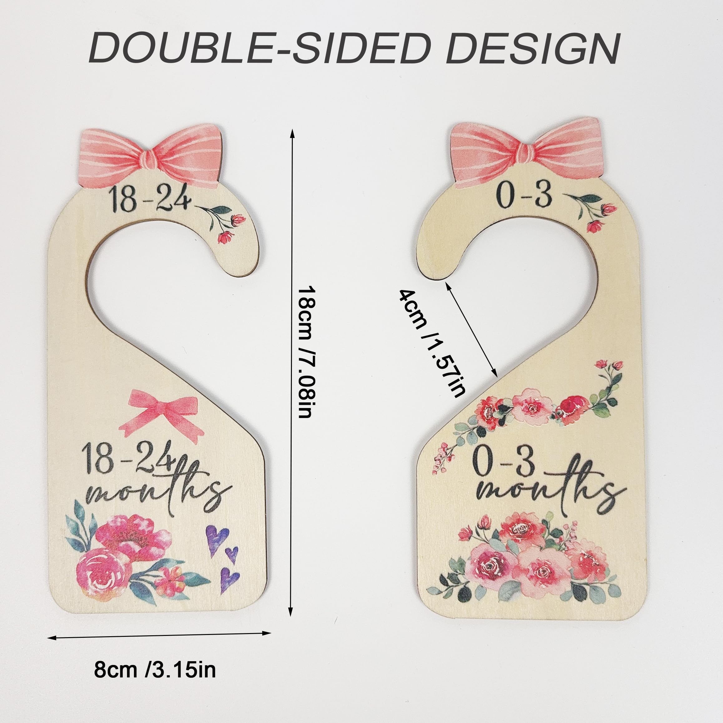 LLUFO double-sided age markings aid quick size identification for easy outfit planning