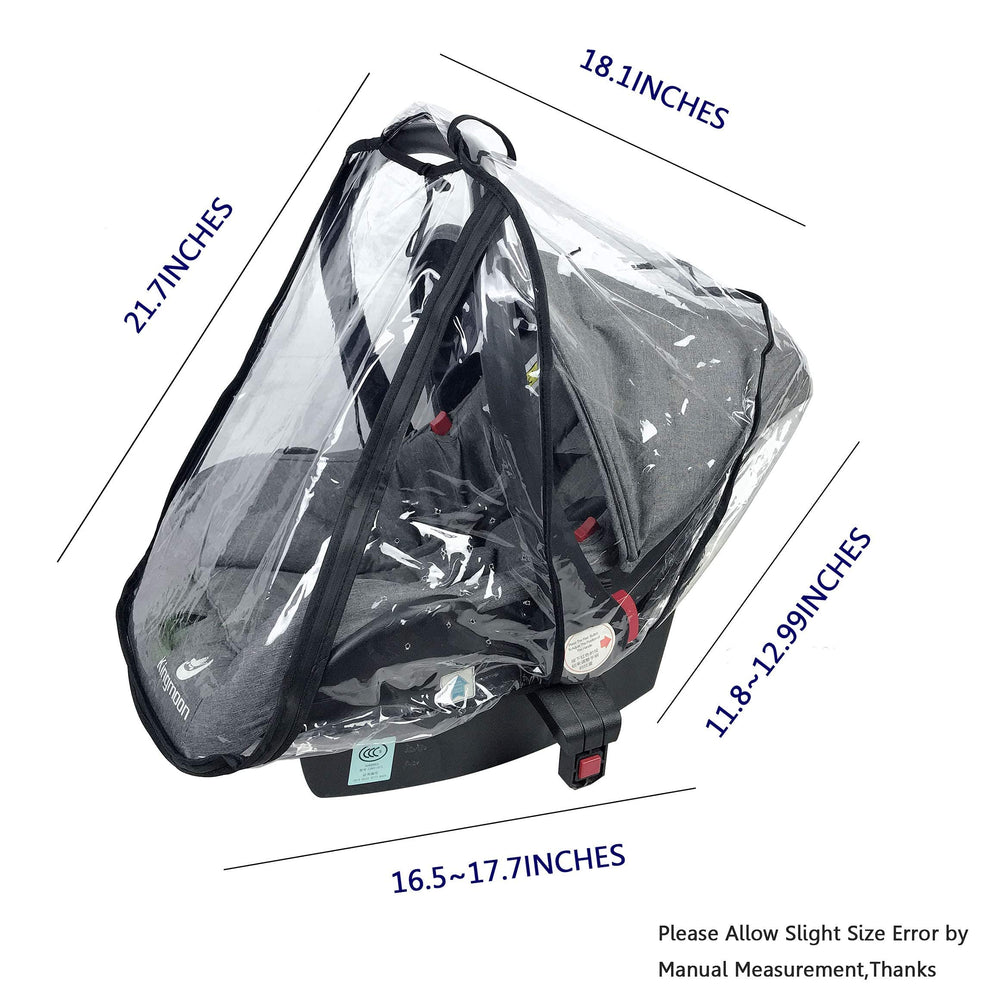 LLUFO mosquito-net-included rain cover protects against insects while traveling.