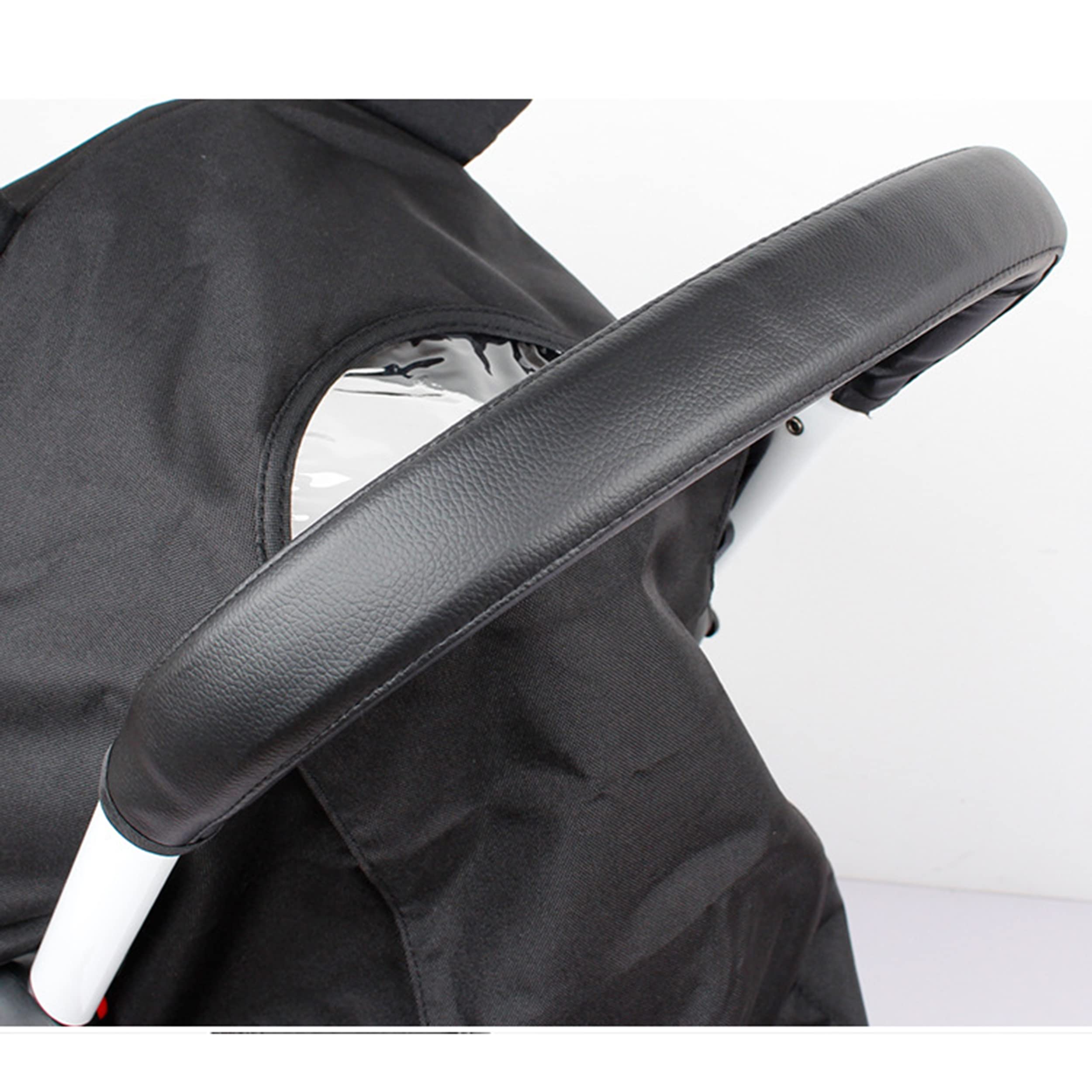 LLUFO bumper bar compatible cover in black adds protection and style