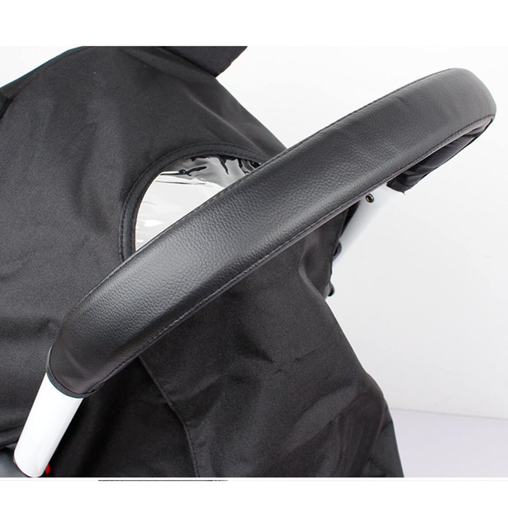 LLUFO bumper bar compatible cover in black adds protection and style