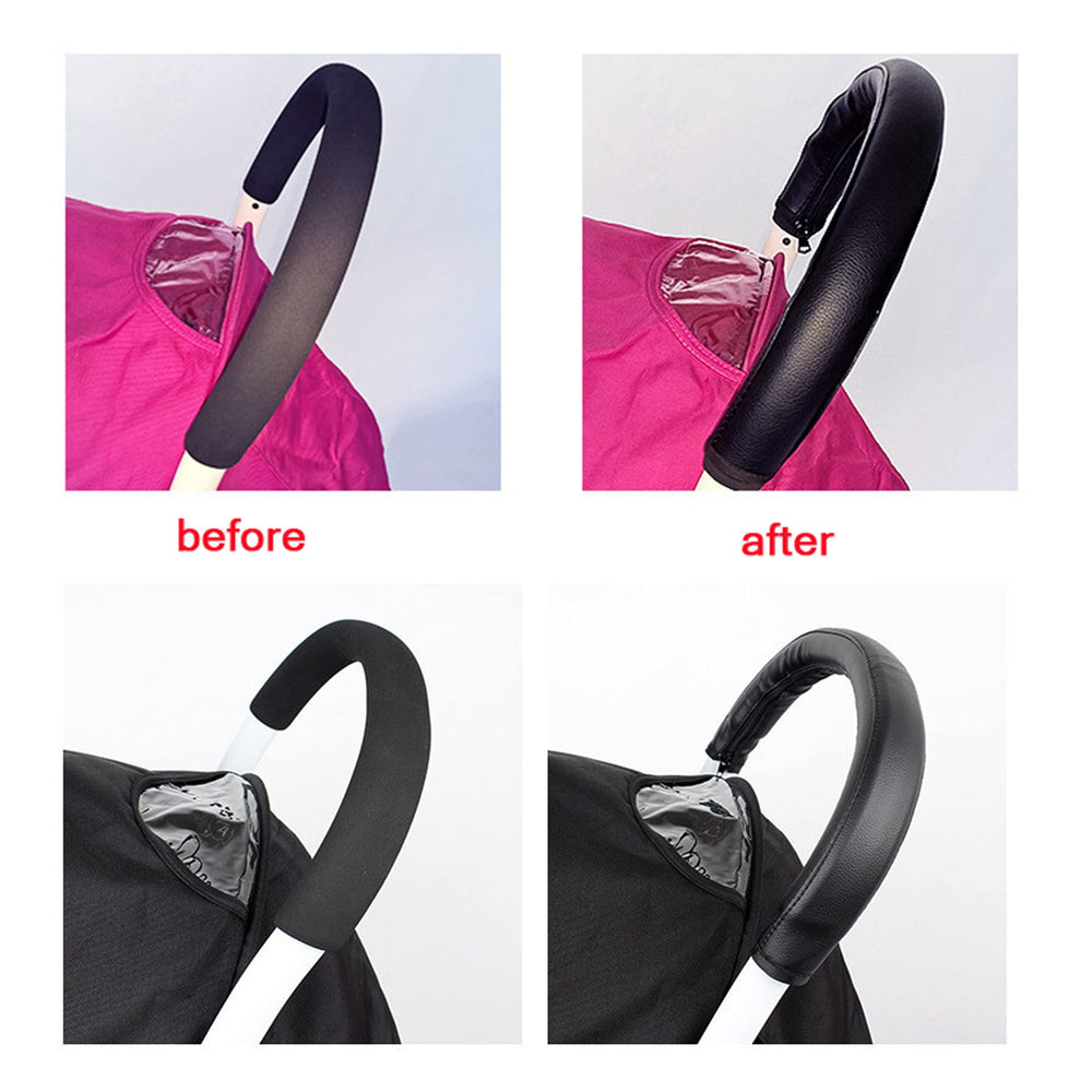 LLUFO easy-clean cover in black, clean with wet wipes for quick maintenance