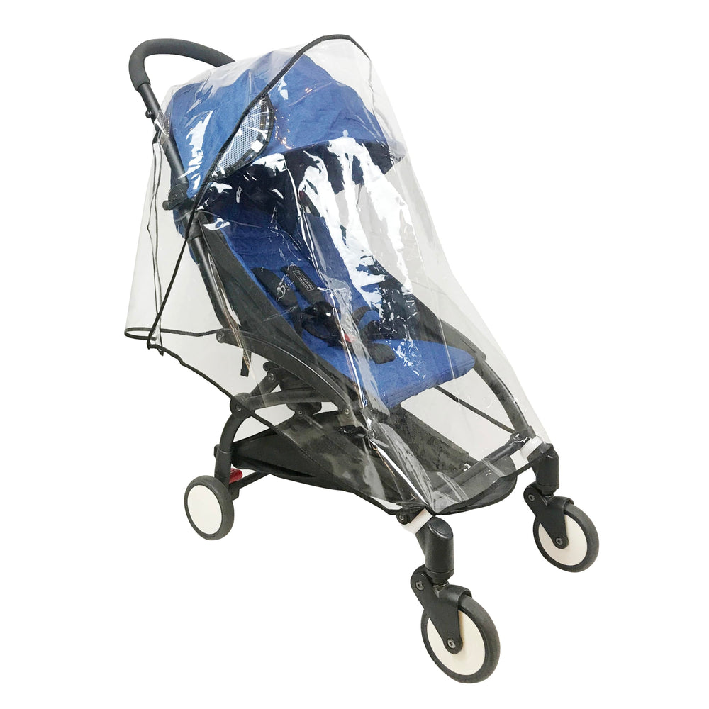 LLUFO stroller rain cover see-through window protects while you watch baby in rain