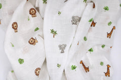 LMED Babyland compact diaper-bag-friendly cloths, lightweight and easy to pack for travel.