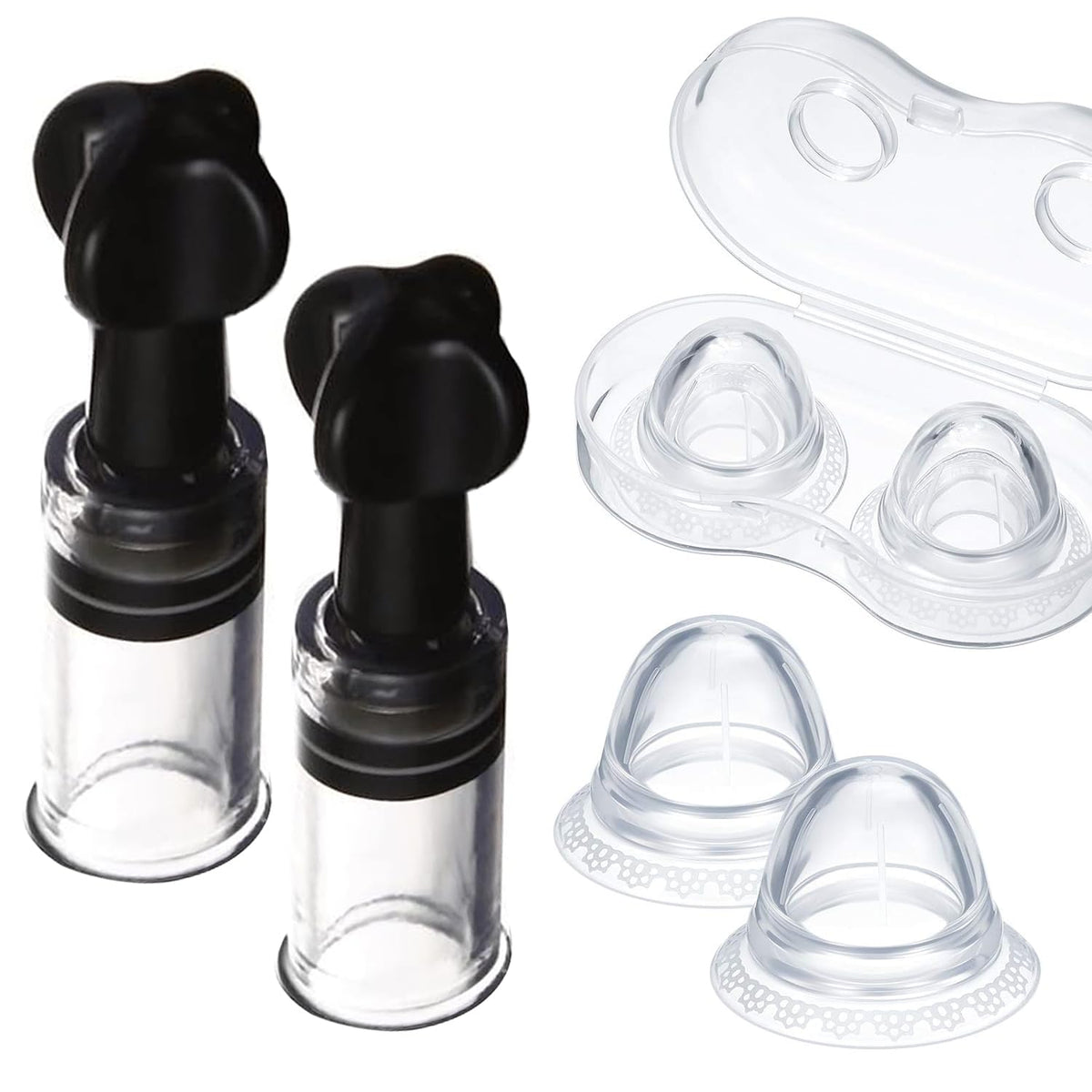 LNAZCNZ nipple-corrector-packaging shows a portable, hygienic storage solution for on-the-go relief.