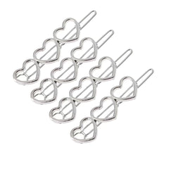 LNYMZD silver love-heart hairpin closeup for secure, stylish updos.