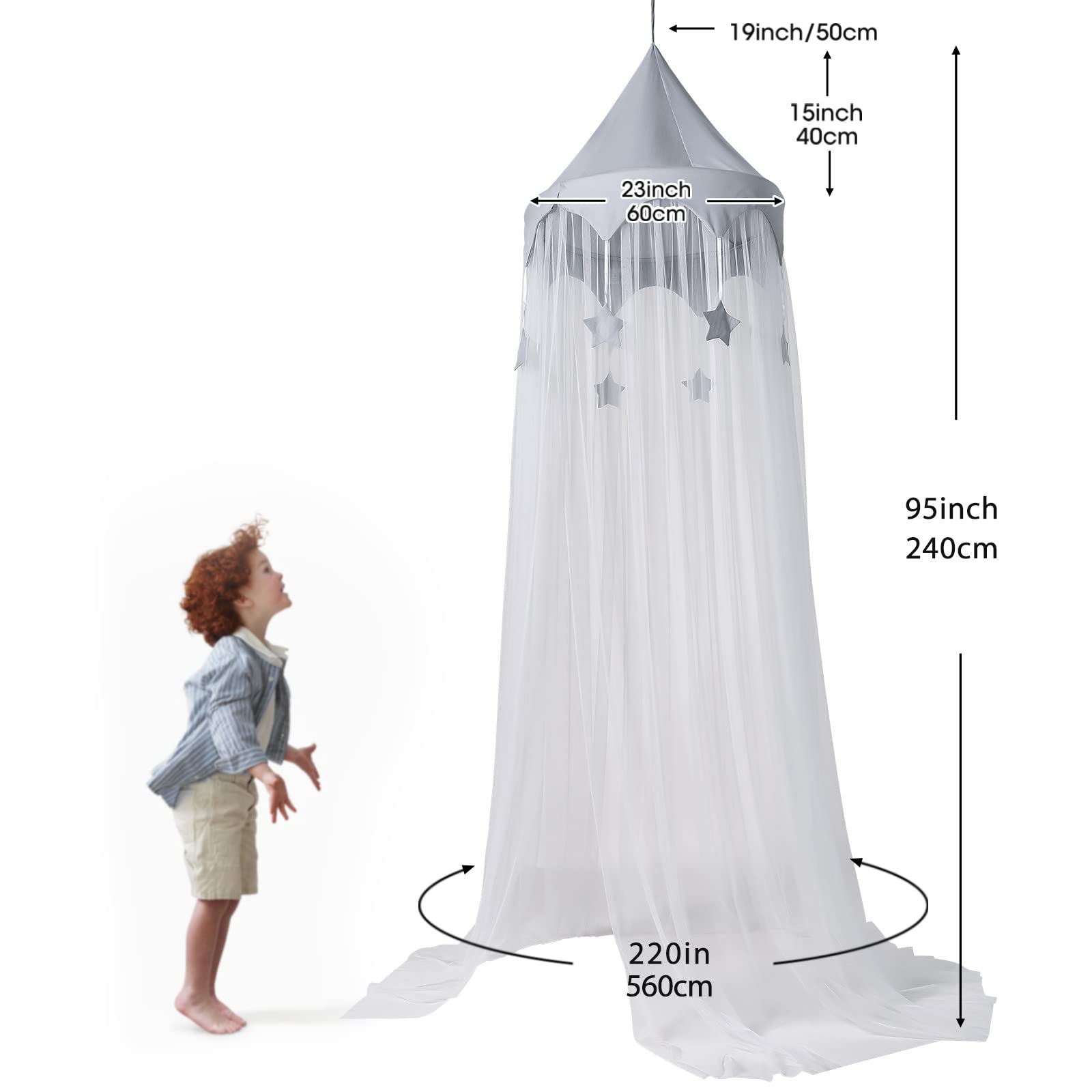 LOAOL wide base 220 inches supports cribs and beds for versatile use