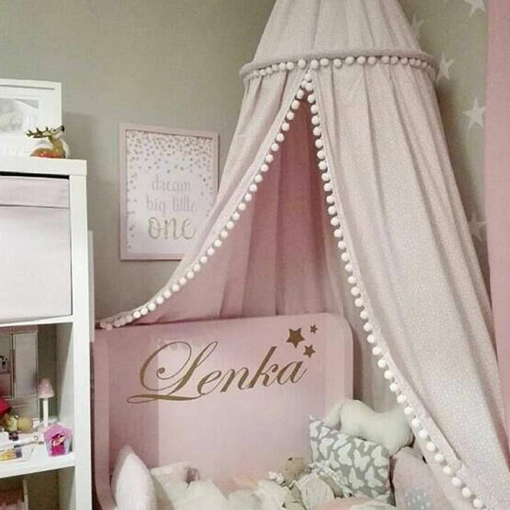 LOAOL bed canopy reading nook idea invites imaginative quiet time.