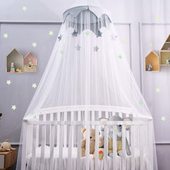 LOAOL canopy stars dome installed for easy ceiling hook setup and playful room decor