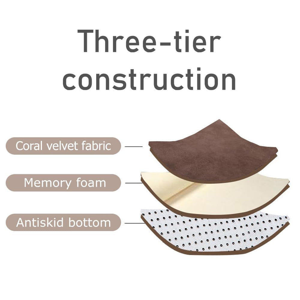 Loartee Coral Velvet Crawling Rug coffee family play scene emphasizes shared space.