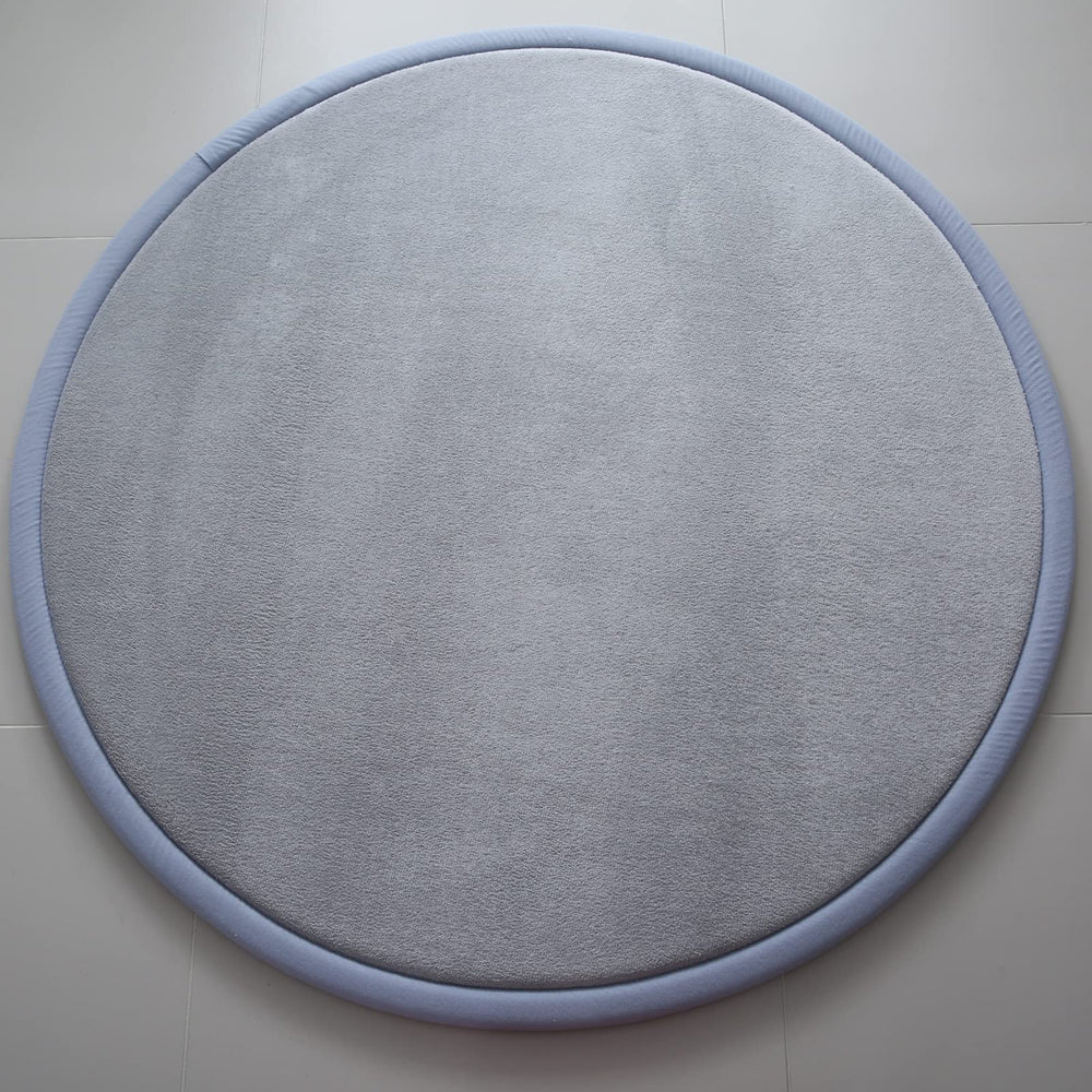 Loartee kids round rug supports crawls and soft landings during play sessions