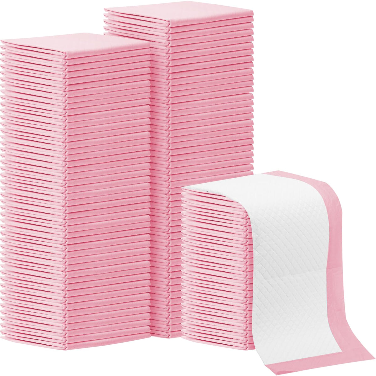 Loccmat 100-pack disposable changing pad ready for on-the-go diaper changes.