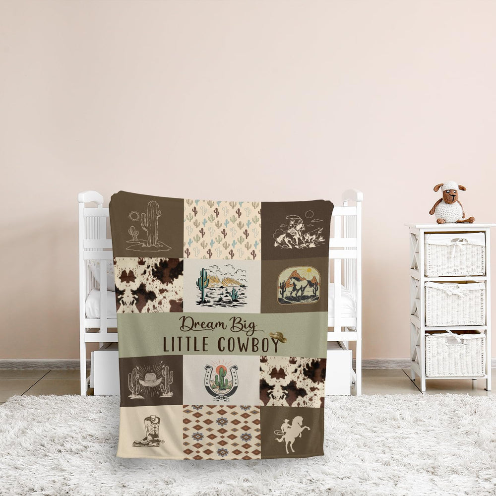 Locobird Western Blanket gift-ready presentation suits baby showers.