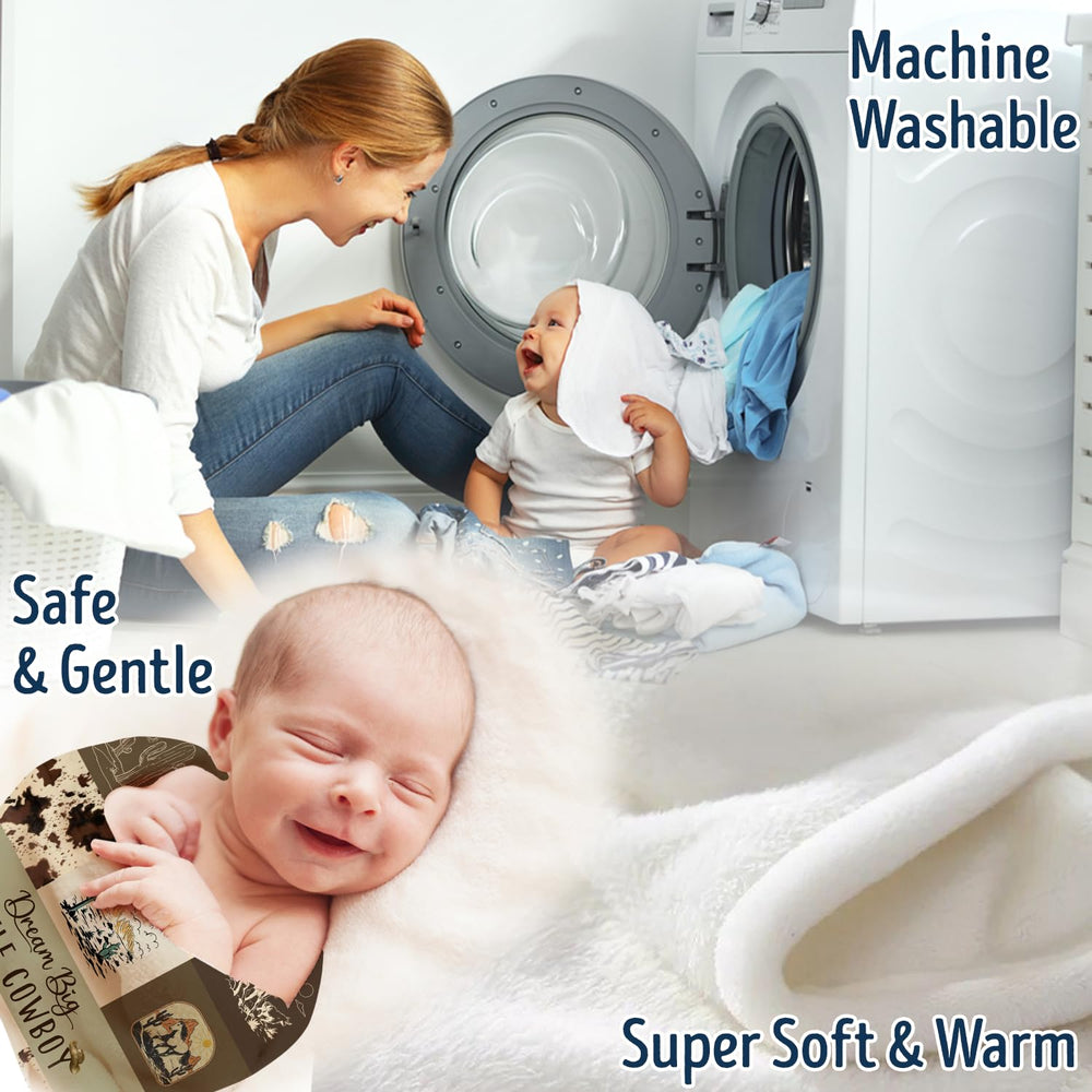 Locobird Western Blanket newborn-swaddle for cozy, secure early days.