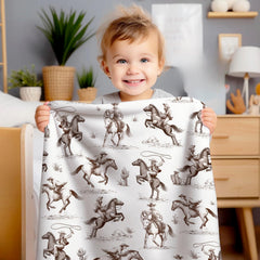 locobird western blanket in stroller offers portable comfort on the go.