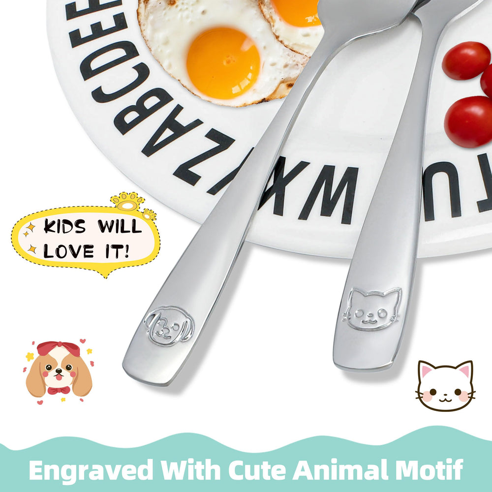 LOCONHA animal motifs on forks add playful appeal.