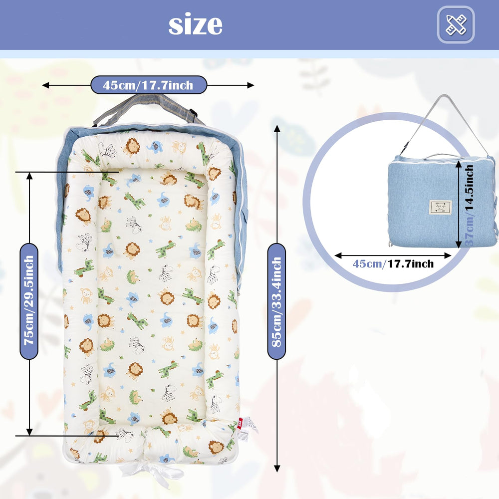 Loevin Lounger with travel bag and vacuum packaging for on the go